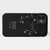 Coques Case-Mate iPhone Personalized Minimalist Constellation Zodiac Phone (Dos (Horizontal))