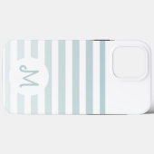 Coques Case-Mate iPhone Personalized Monogram Minimal Striped Modern Desig (Verso (horizontal))