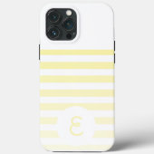 Coques Case-Mate iPhone Personalized Monogram Minimal Striped Modern Desig (Verso)
