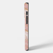 Coques Case-Mate iPhone Personalized Monogram Rose Quartz Gold (Verso / Gauche)