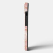 Coques Case-Mate iPhone Personalized Monogram Rose Quartz Gold (Verso / Gauche)