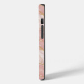 Coques Case-Mate iPhone Personalized Monogram Rose Quartz Gold (Verso / Gauche)