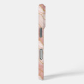 Coques Case-Mate iPhone Personalized Monogram Rose Quartz Gold (Verso / Droite)