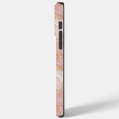 Coques Case-Mate iPhone Personalized Monogram Rose Quartz Gold (Verso / Gauche)