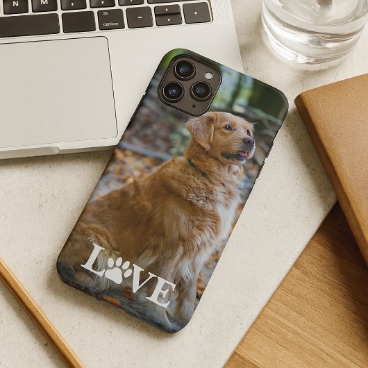 Coques Case-Mate iPhone Personalized My Best Friend Photo Dog Love Paw