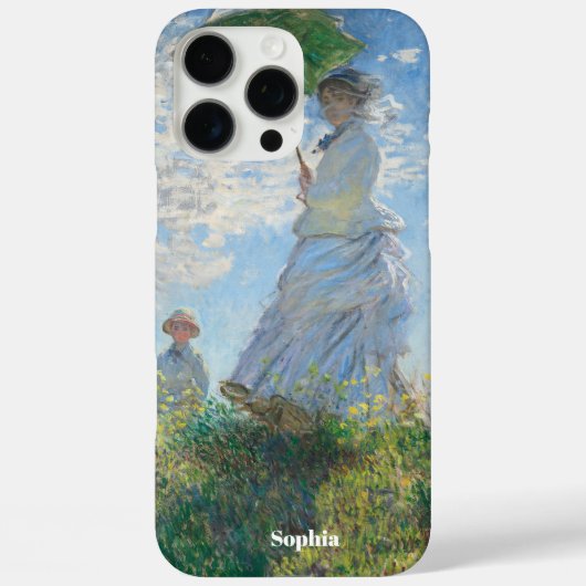 Coques Case-Mate iPhone Personalized Name Claude Monet arts (Verso)
