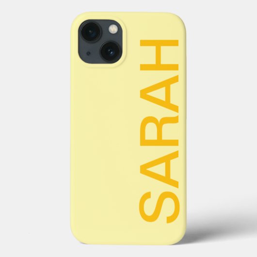 Coques Case-Mate iPhone Personalized Name Simple Stylish Modern Minimal (Verso)