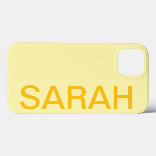 Coques Case-Mate iPhone Personalized Name Simple Stylish Modern Minimal (Verso (horizontal))