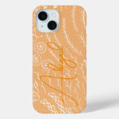 Coques Case-Mate iPhone Personalized Ocean Coral Reef Beachy (Verso)