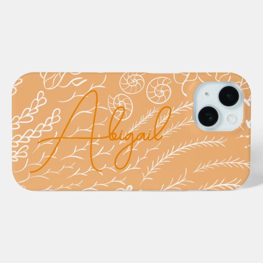 Coques Case-Mate iPhone Personalized Ocean Coral Reef Beachy (Verso (horizontal))