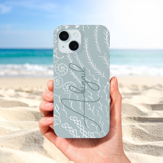 Coques Case-Mate iPhone Personalized Ocean Coral Reef Beachy