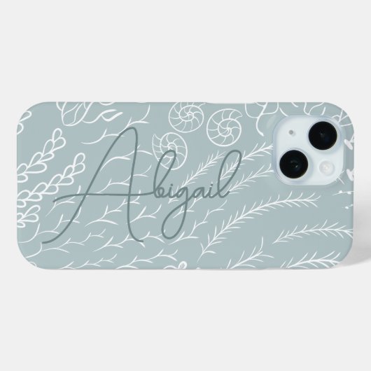 Coques Case-Mate iPhone Personalized Ocean Coral Reef Beachy (Verso (horizontal))