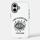 Coques Case-Mate iPhone Personalized Tech iPhone Case with Custom Text (Verso)