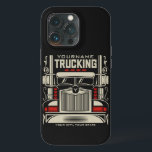 Case-Mate iPhone Case Personalized Trucking 18 Wheeler BIG Trucker<br><div class="desc">Personalized Eighteen Wheeler Trucker Big Rig Trucking Company Design - Customize with your Name and Custom Text !</div>