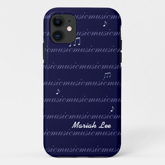 Coques Case-Mate iPhone personalizeed music (Dos)