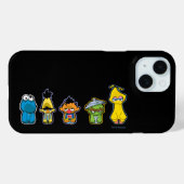 Coques Case-Mate iPhone Personnages de Sesame Street zombies (Verso (horizontal))