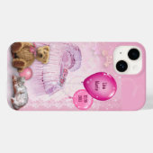 Coques Case-Mate iPhone (Personnalisable) Bébé fille (Verso (horizontal))