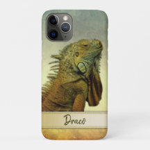 Personnalisable Iguana vert