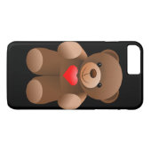Coques Case-Mate iPhone Personnalisable Je T'Aime Teddy Bear (Dos (Horizontal))