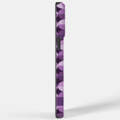 Coques Case-Mate iPhone Personnalisable Lumière claire Violet foncé géomét (Verso / Droite)