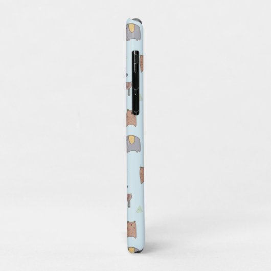 Coques Case-Mate iPhone Personnalisable mignon Animaux scandinaves Motif (Dos/Gauche)