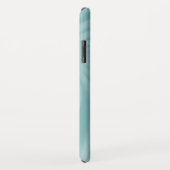 Coques Case-Mate iPhone Personnalisable - Moderne Style Pastel Vert Turquo (Dos/Droite)