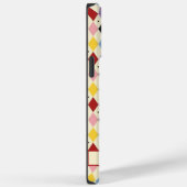 Coques Case-Mate iPhone Personnalisable rose violet bleu jaune Géométrique (Verso / Droite)