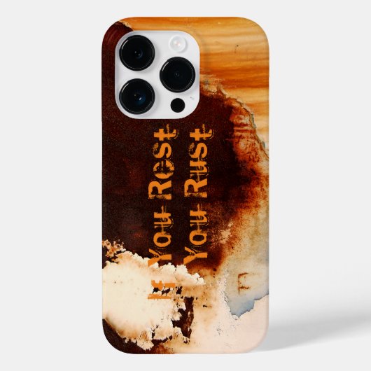 Coques Case-Mate iPhone Personnalisable Rust Art Cool Amusant unique (Verso)