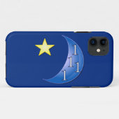 Coques Case-Mate iPhone Personnalisable une fois dans une lune bleue (Dos (Horizontal))