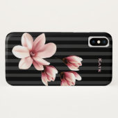 Coques Case-Mate iPhone Personnalisation de Blush Magnolias (Dos (Horizontal))