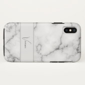 Coques Case-Mate iPhone Personnalisation du Motif de marbre (Dos (Horizontal))