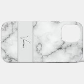 Coques Case-Mate iPhone Personnalisation du Motif de marbre (Verso (horizontal))