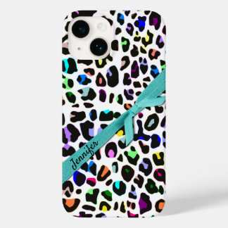 Coque Pour iPhone 14 Personnalisation du Poster de animal coloré