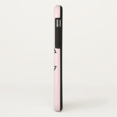 Coques Case-Mate iPhone Personnalisé 4 Photo manuscrite Monogramme Nom Cou (Dos/Gauche)
