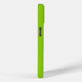 Coques Case-Mate iPhone Personnalisé à la mode vert brillant (Verso / Droite)