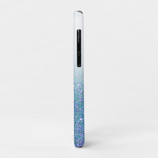 Coques Case-Mate iPhone Personnalisé Ajouter Un Nom Blue Green Parties sci (Dos/Gauche)