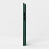 Coques Case-Mate iPhone Personnalisé Avec Le Nom Vert Or Moderne Monogramm (Dos/Gauche)