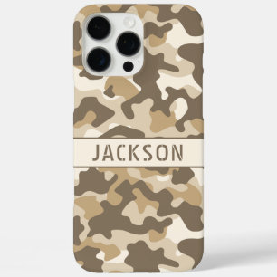 Coques iPhone 16 Pro Max Personnalisé camouflage du désert