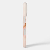 Coques Case-Mate iPhone Personnalisé Design élégant Marbre rose moderne (Verso / Droite)