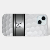 Coques Case-Mate iPhone Personnalisé Design Golf Sport Ball Dimples Image (Verso (horizontal))