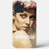 Coques Case-Mate iPhone Personnalisé do-it-yourself Monogramme mignon phot (Verso)