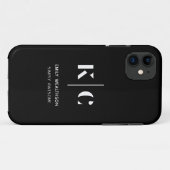 Coques Case-Mate iPhone Personnalisé, élégant, moderne et minimal (Dos (Horizontal))