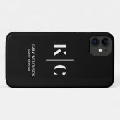 Coques Case-Mate iPhone Personnalisé, élégant, moderne et minimal (Dos (Horizontal))