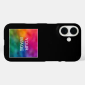 Coques Case-Mate iPhone Personnalisé Élégant Moderne Modèle simple à peine (Verso (horizontal))