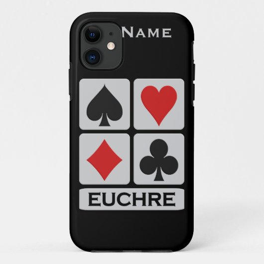 Coques Case-Mate iPhone Personnalisé Euchre Player iPhone 5 Coque-Mate (Dos)
