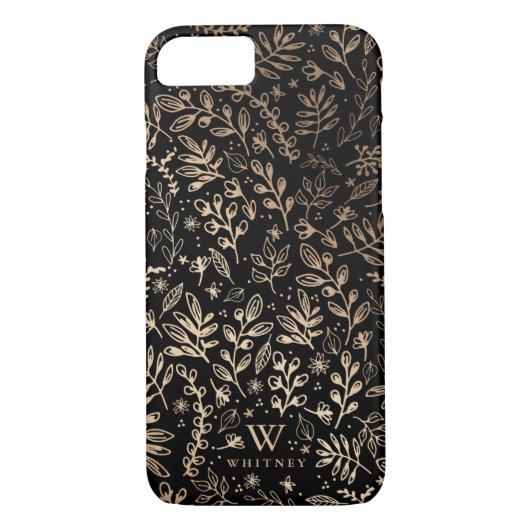 Coques Case-Mate iPhone Personnalisé| Fleurs de récolte (Dos)