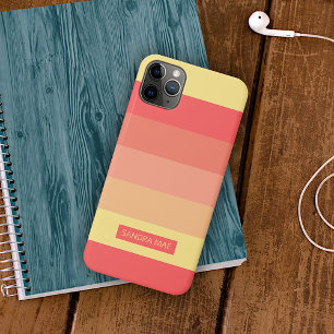 Case-Mate iPhone Case Personnalisé Gras Été Jaune Orange Rouge Corail ra