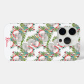 Coques Case-Mate iPhone Personnalisé Koala Christmas Blanc (Verso (horizontal))