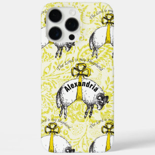 Coques iPhone 16 Pro Max Personnalisé L'Éternel est mon berger Psaume 23