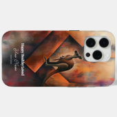 Coques Case-Mate iPhone Personnalisé : Majestic Kangaroo iPhone 15 Promax  (Verso (horizontal))